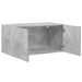 Dulap de perete, gri beton, 80x42,5x40 cm, lemn prelucrat - WALTI WALTI
