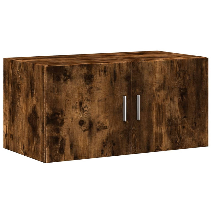 Dulap de perete, stejar fumuriu, 80x42,5x40 cm, lemn compozit - WALTI WALTI