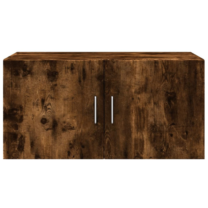 Dulap de perete, stejar fumuriu, 80x42,5x40 cm, lemn compozit - WALTI WALTI