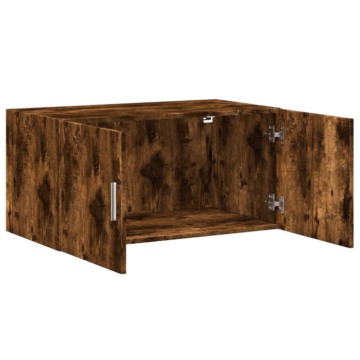 Dulap de perete, stejar fumuriu, 80x42,5x40 cm, lemn compozit - WALTI WALTI