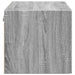 Dulap de perete, gri sonoma, 80x42,5x40 cm, lemn compozit - WALTI WALTI