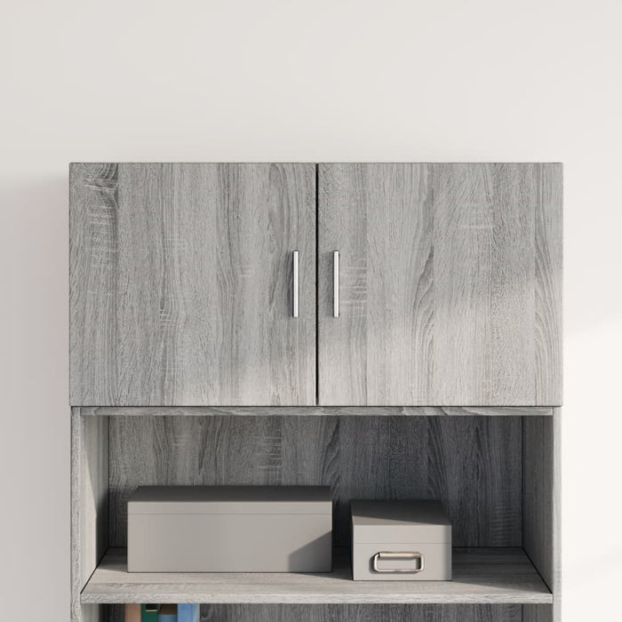 Dulap de perete, gri sonoma, 80x42,5x40 cm, lemn compozit - WALTI WALTI