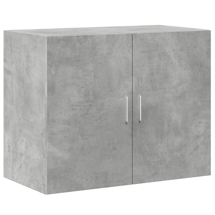 Dulap de perete, gri beton, 80x42,5x64 cm, lemn prelucrat - WALTI WALTI