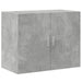 Dulap de perete, gri beton, 80x42,5x64 cm, lemn prelucrat - WALTI WALTI