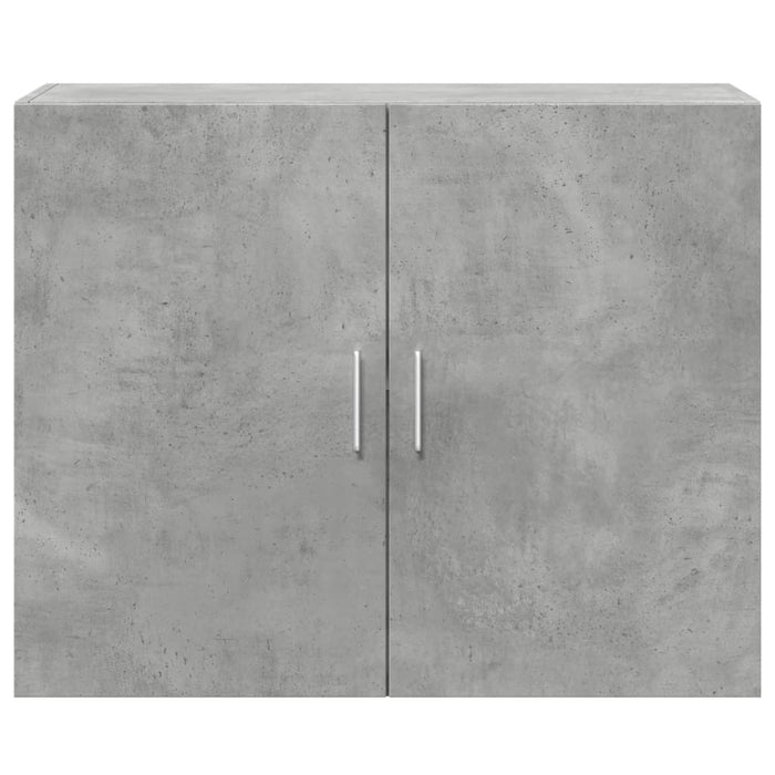 Dulap de perete, gri beton, 80x42,5x64 cm, lemn prelucrat - WALTI WALTI