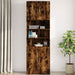 Dulap de perete, stejar fumuriu, 80x42,5x64 cm, lemn compozit - WALTI WALTI