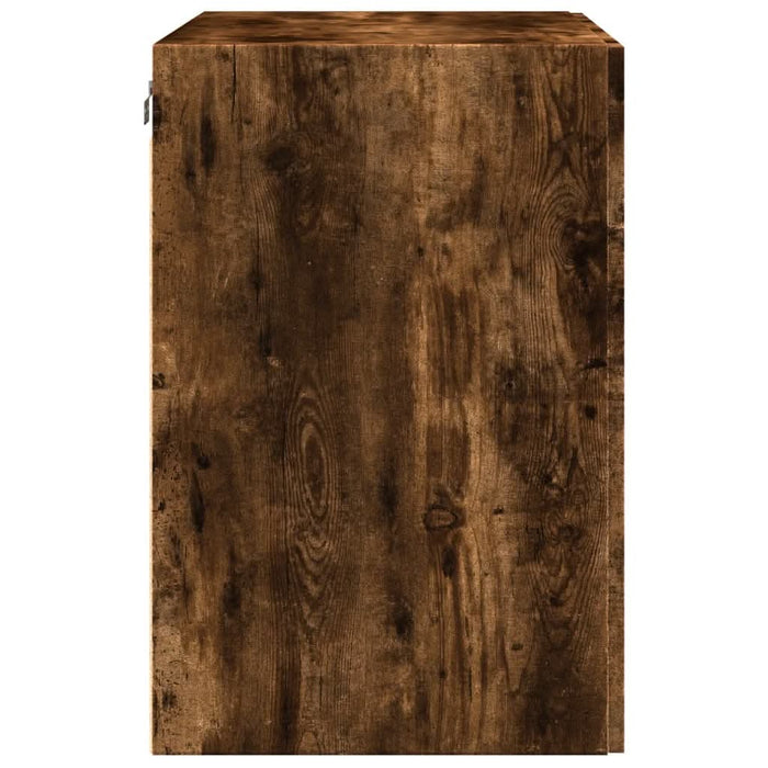 Dulap de perete, stejar fumuriu, 80x42,5x64 cm, lemn compozit - WALTI WALTI
