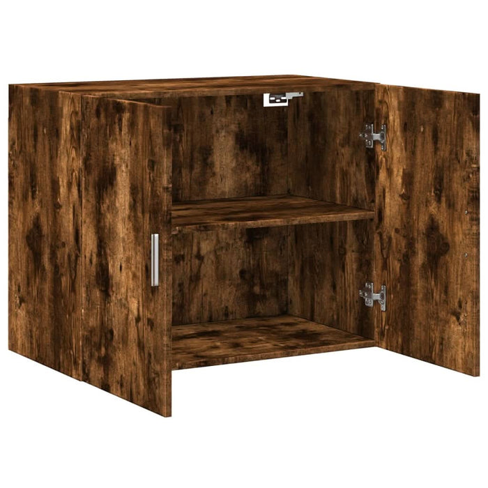 Dulap de perete, stejar fumuriu, 80x42,5x64 cm, lemn compozit - WALTI WALTI