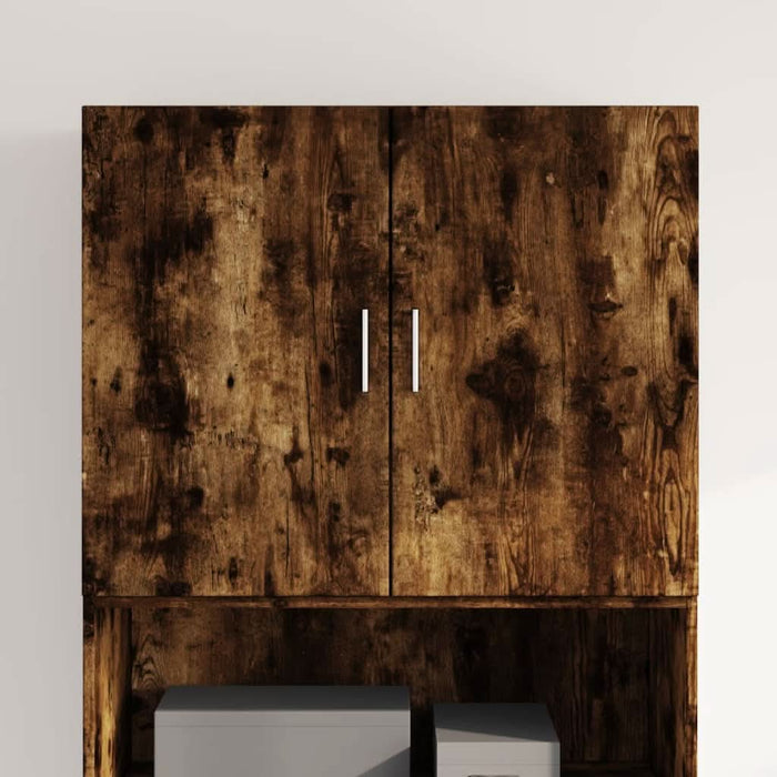 Dulap de perete, stejar fumuriu, 80x42,5x64 cm, lemn compozit - WALTI WALTI