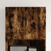 Dulap de perete, stejar fumuriu, 80x42,5x64 cm, lemn compozit - WALTI WALTI