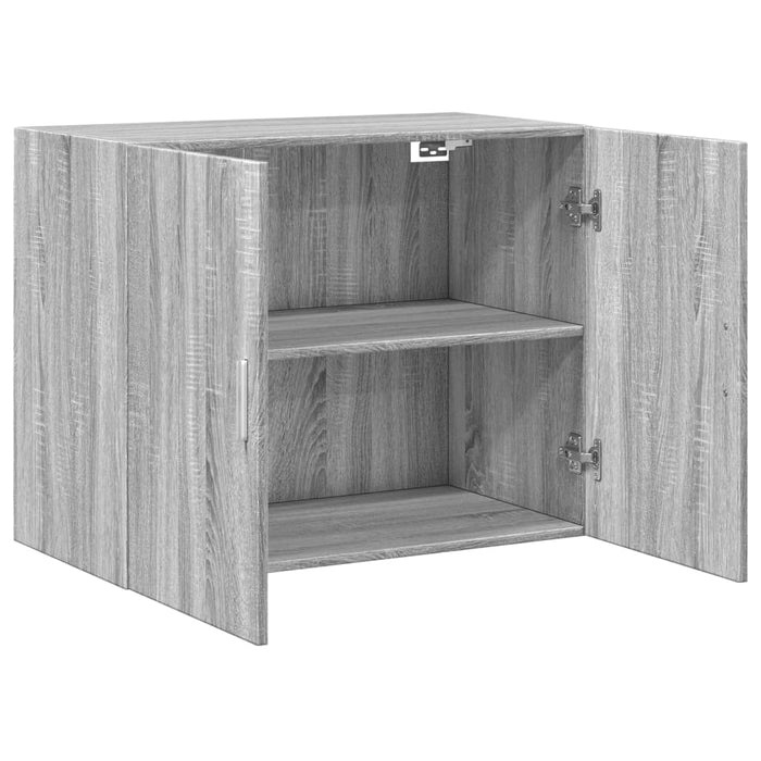 Dulap de perete, gri sonoma, 80x42,5x64 cm, lemn compozit - WALTI WALTI