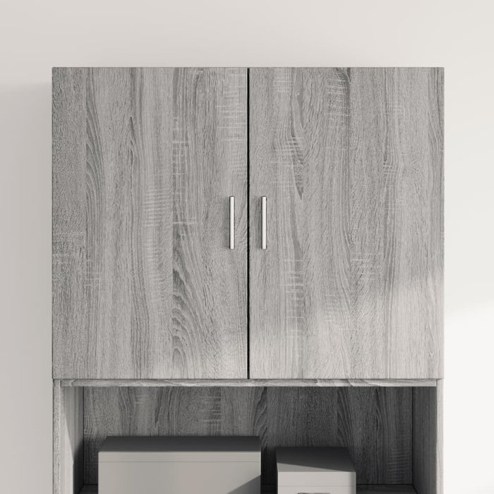 Dulap de perete, gri sonoma, 80x42,5x64 cm, lemn compozit - WALTI WALTI