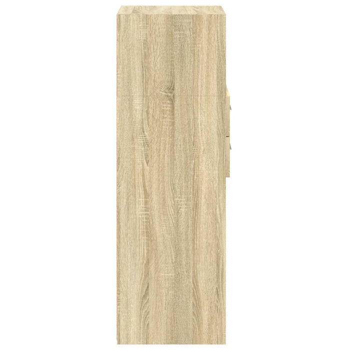 Dulap înalt, stejar sonoma, 40x42,5x124 cm, lemn prelucrat - WALTI WALTI