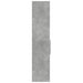 Dulap înalt, gri beton, 30x42,5x185 cm, lemn prelucrat - WALTI WALTI