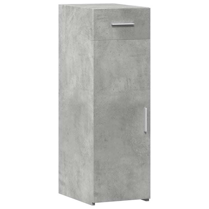 Dulap, gri beton, 30x42,5x93 cm, lemn prelucrat - WALTI WALTI