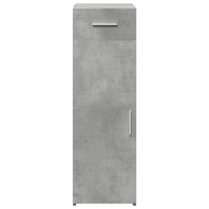 Dulap, gri beton, 30x42,5x93 cm, lemn prelucrat - WALTI WALTI