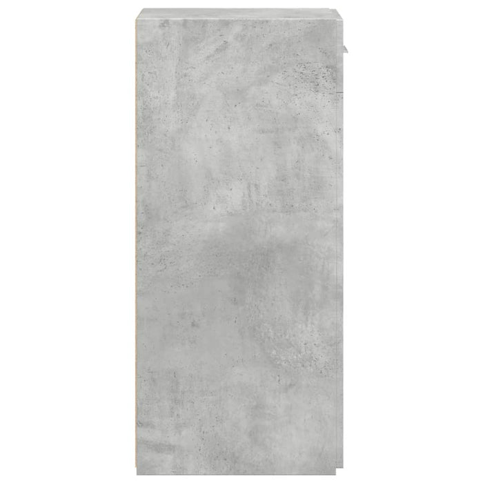 Dulap, gri beton, 30x42,5x93 cm, lemn prelucrat - WALTI WALTI