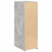 Dulap, gri beton, 30x42,5x93 cm, lemn prelucrat - WALTI WALTI
