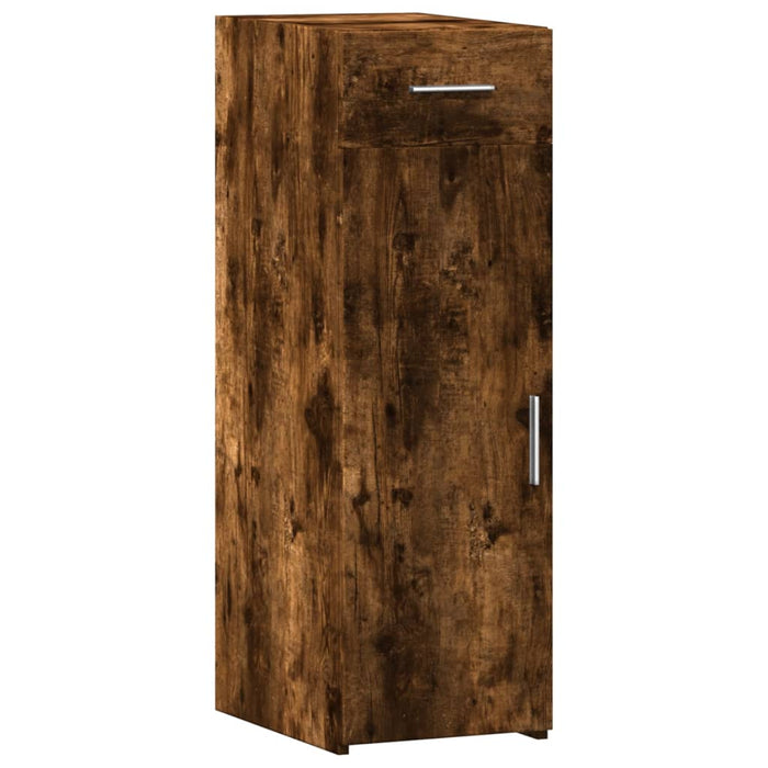 Dulap, stejar fumuriu, 30x42,5x93 cm, lemn prelucrat - WALTI WALTI