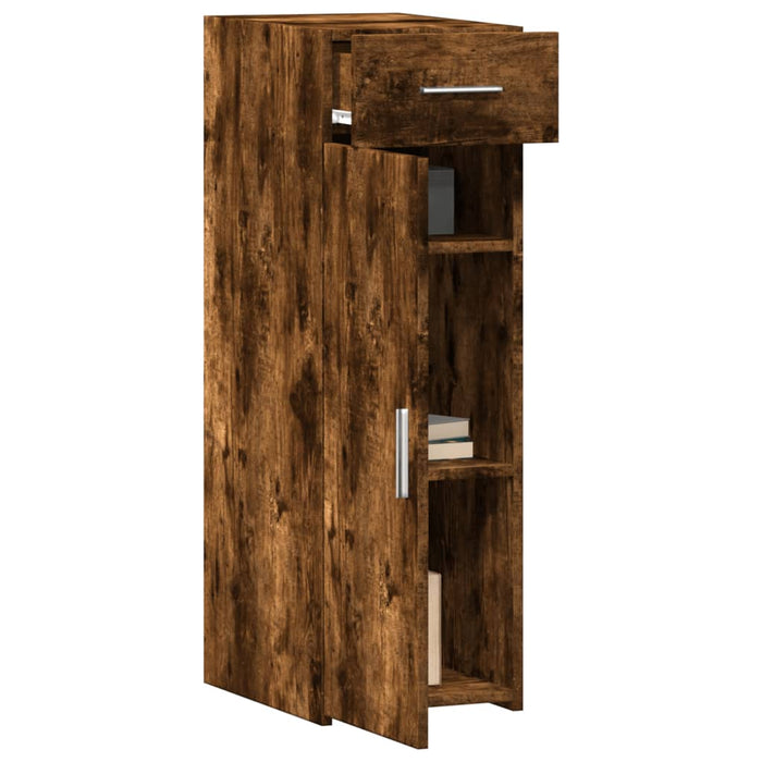Dulap, stejar fumuriu, 30x42,5x93 cm, lemn prelucrat - WALTI WALTI