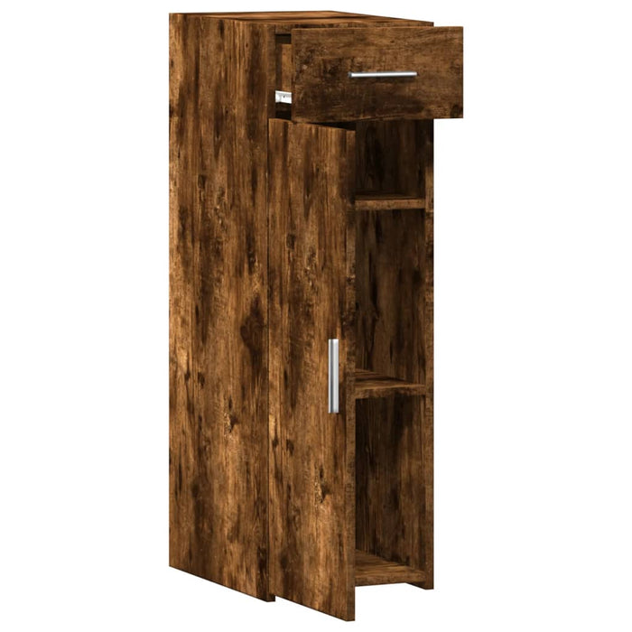 Dulap, stejar fumuriu, 30x42,5x93 cm, lemn prelucrat - WALTI WALTI