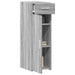 Dulap, gri sonoma, 30x42,5x93 cm, lemn prelucrat - WALTI WALTI