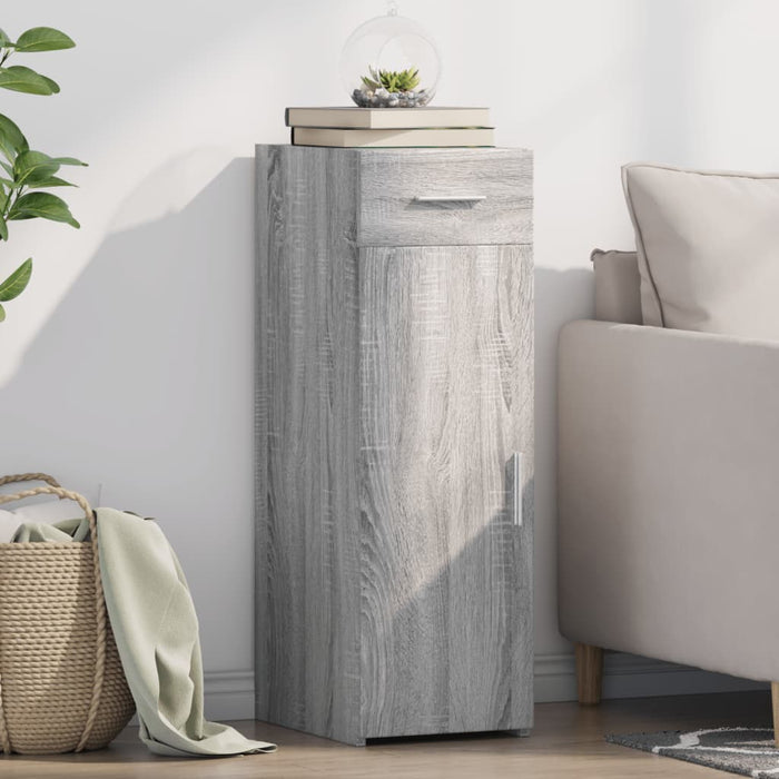 Dulap, gri sonoma, 30x42,5x93 cm, lemn prelucrat - WALTI WALTI