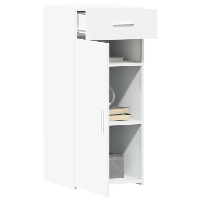 Dulap, alb, 40x42,5x93 cm, lemn prelucrat - WALTI WALTI