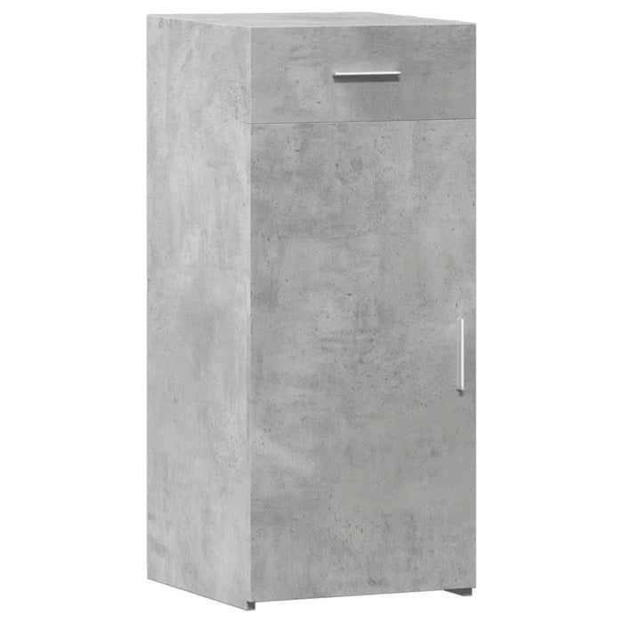 Dulap, gri beton, 40x42,5x93 cm, lemn prelucrat - WALTI WALTI