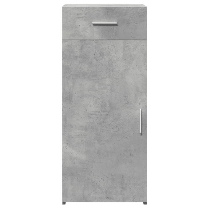 Dulap, gri beton, 40x42,5x93 cm, lemn prelucrat - WALTI WALTI