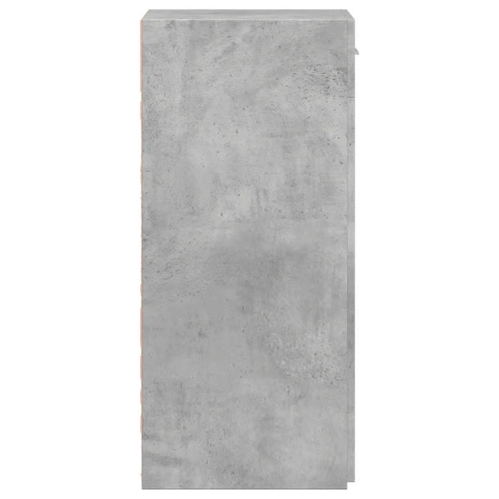Dulap, gri beton, 40x42,5x93 cm, lemn prelucrat - WALTI WALTI