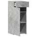 Dulap, gri beton, 40x42,5x93 cm, lemn prelucrat - WALTI WALTI