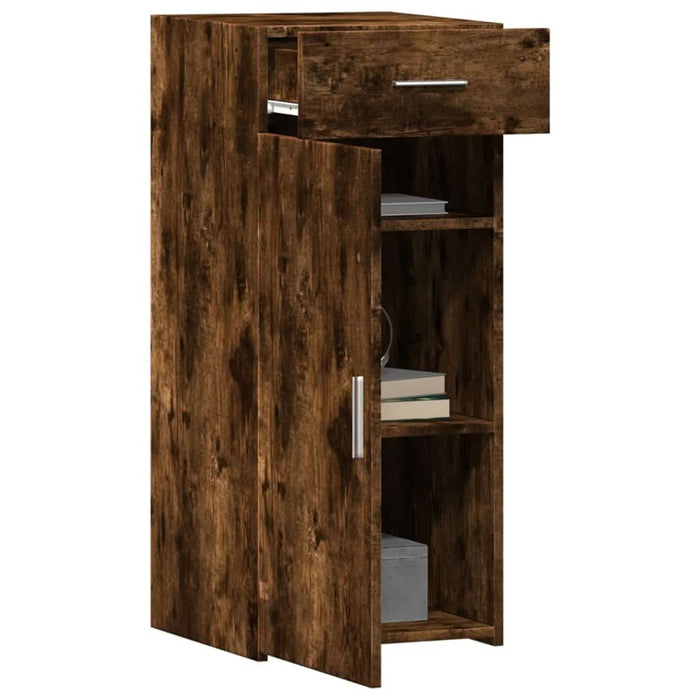 Dulap, stejar fumuriu, 40x42,5x93 cm, lemn prelucrat - WALTI WALTI