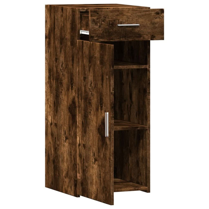 Dulap, stejar fumuriu, 40x42,5x93 cm, lemn prelucrat - WALTI WALTI