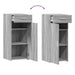 Dulap, sonoma gri, 40x42,5x93 cm, lemn prelucrat - WALTI WALTI