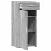 Dulap, sonoma gri, 40x42,5x93 cm, lemn prelucrat - WALTI WALTI