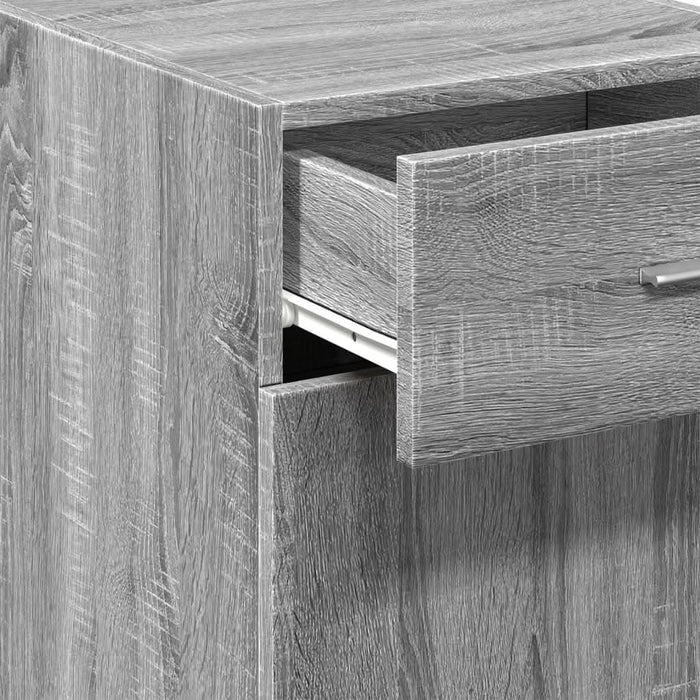 Dulap, sonoma gri, 40x42,5x93 cm, lemn prelucrat - WALTI WALTI