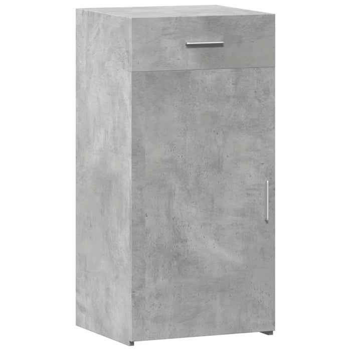 Dulap, gri beton, 45x42,5x93 cm, lemn prelucrat - WALTI WALTI