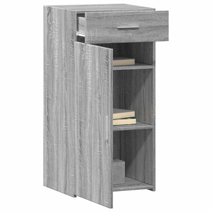 Dulap, sonoma gri, 45x42,5x93 cm, lemn prelucrat - WALTI WALTI