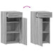 Dulap, sonoma gri, 45x42,5x93 cm, lemn prelucrat - WALTI WALTI