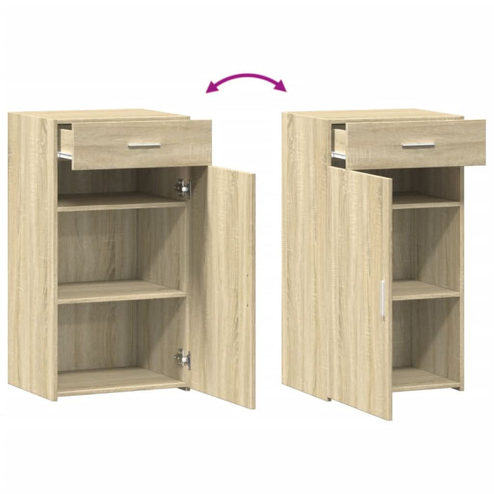 Dulap, stejar sonoma, 50x42,5x93 cm, lemn prelucrat - WALTI WALTI