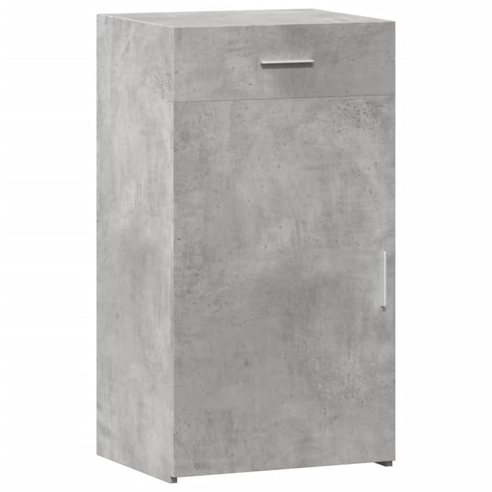 Dulap, gri beton, 50x42,5x93 cm, lemn prelucrat - WALTI WALTI