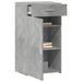 Dulap, gri beton, 50x42,5x93 cm, lemn prelucrat - WALTI WALTI