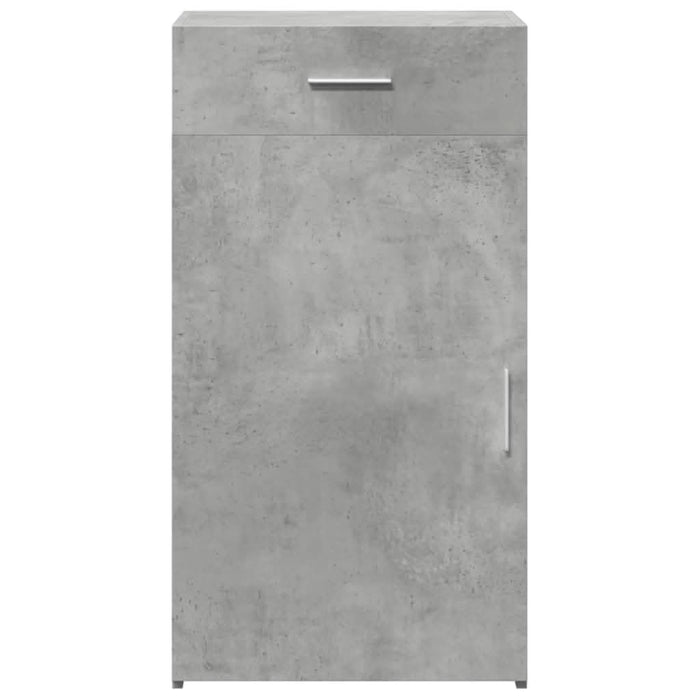 Dulap, gri beton, 50x42,5x93 cm, lemn prelucrat - WALTI WALTI