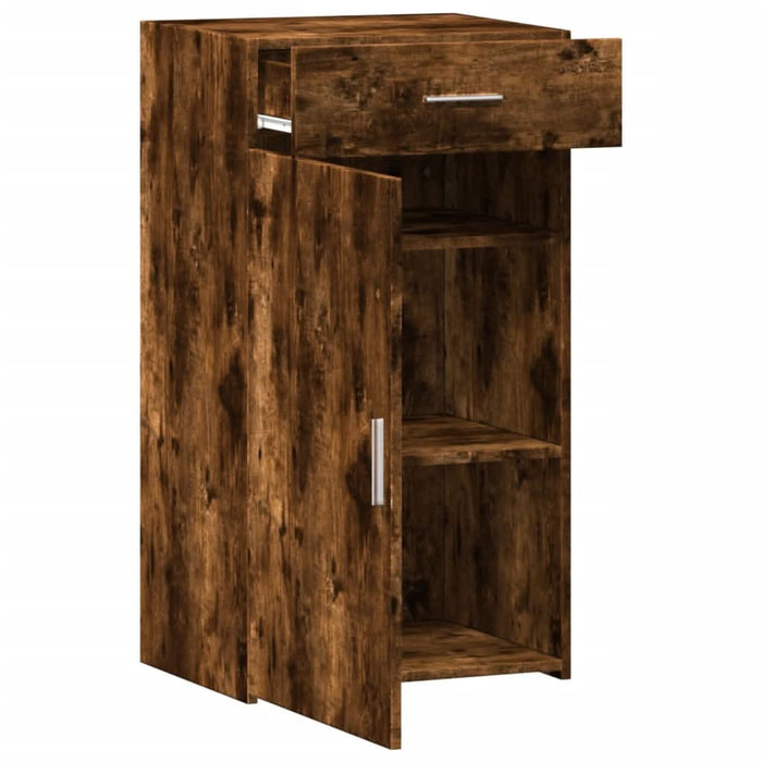 Dulap, stejar fumuriu, 50x42,5x93 cm, lemn prelucrat - WALTI WALTI