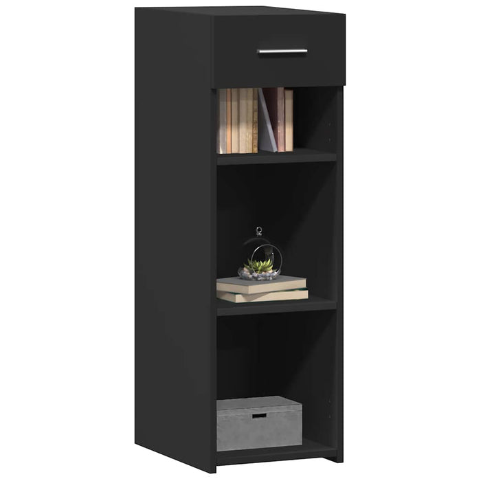 Dulap, negru, 30x42,5x93 cm, lemn prelucrat - WALTI WALTI