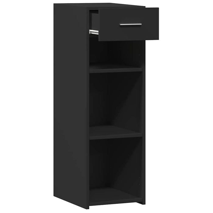 Dulap, negru, 30x42,5x93 cm, lemn prelucrat - WALTI WALTI