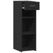 Dulap, negru, 30x42,5x93 cm, lemn prelucrat - WALTI WALTI