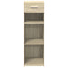 Dulap, stejar sonoma, 30x42,5x93 cm, lemn prelucrat - WALTI WALTI
