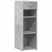 Dulap, gri beton, 30x42,5x93 cm, lemn prelucrat - WALTI WALTI